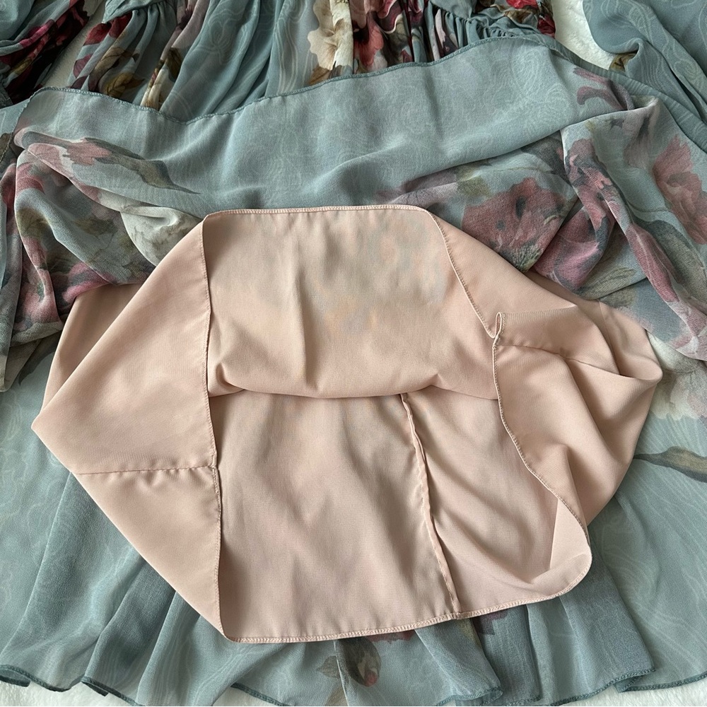 PatBo Peony Print Cutout Midi Dress Size 2 - Picture 11 of 16